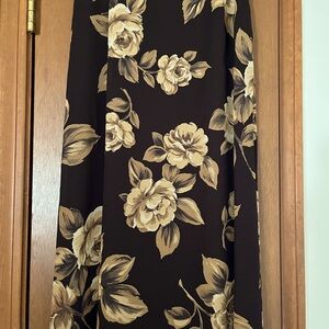 Floral Print Women's Skirt